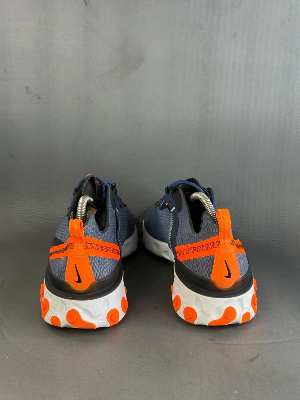 Nike React Element 55 'Midnight Navy' athletic sneaker shoes mens size 11